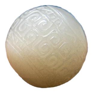 天然和田玉珠子散单珠羊脂白玉回纹珠蜜蜡花梨白玉石手串手链配饰