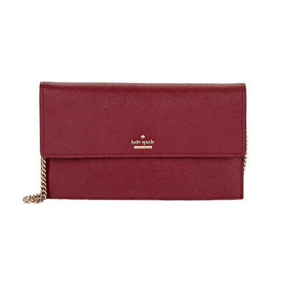 现货katespade翻盖ks手包链条包