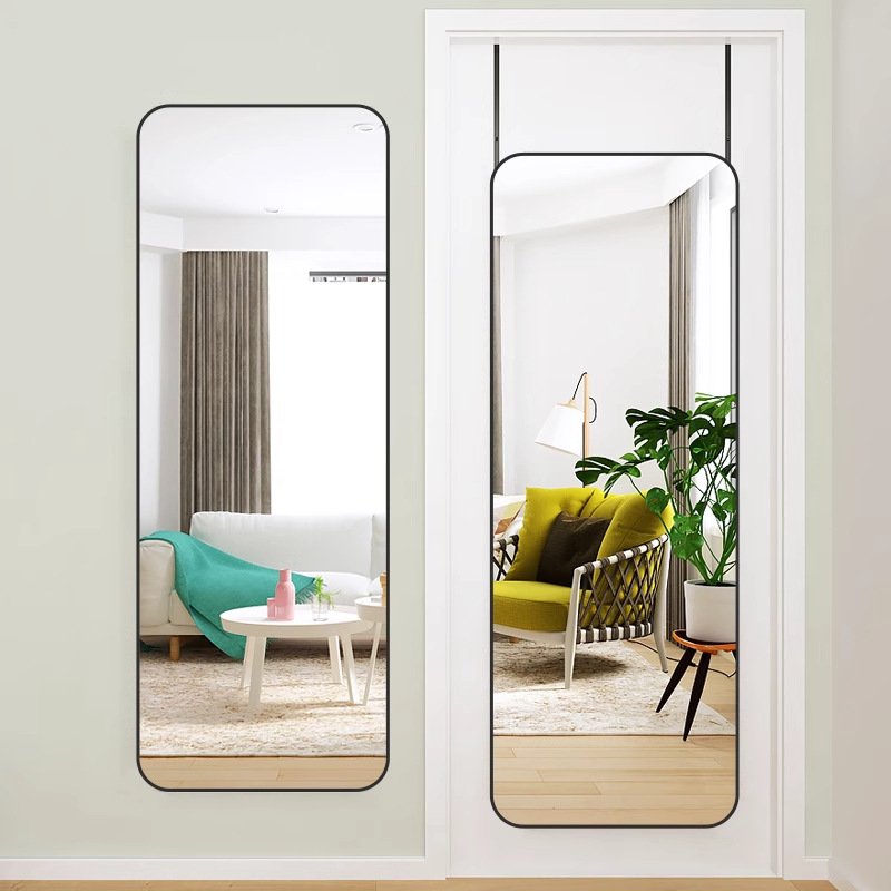 门后镜子全身进门穿衣镜粘贴壁挂自贴墙挂落地女生门镜宿舍粘家用