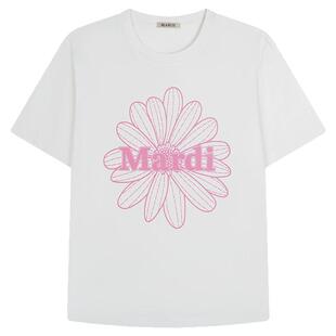 MARDI官方正品小雏菊时尚短袖T恤纯棉宽松百搭2026夏季新款上衣女