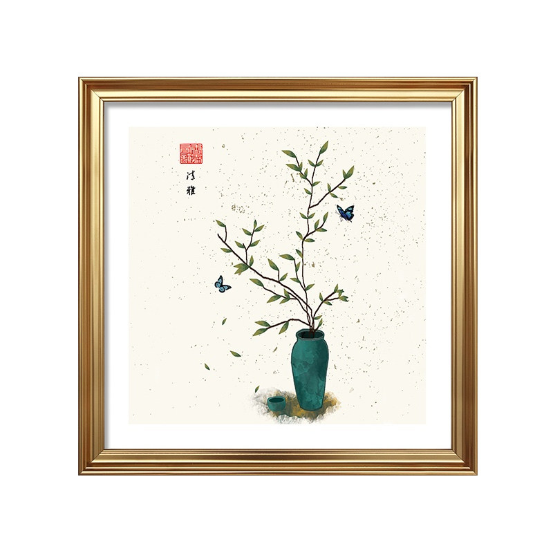 酒店齐白石免钉卫生间防水新中式