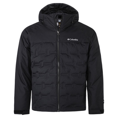 哥伦比亚男冲锋衣防水防风羽绒服