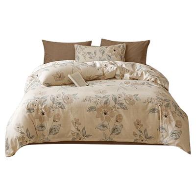 无印良品全棉被套单件