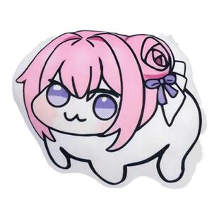 doro桃乐丝抱枕修狗粉头发狗搞怪现货nikke胜利女神沙发靠垫玩偶