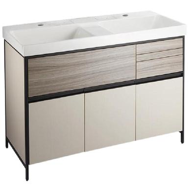 科勒一体陶瓷盆浴室柜组合