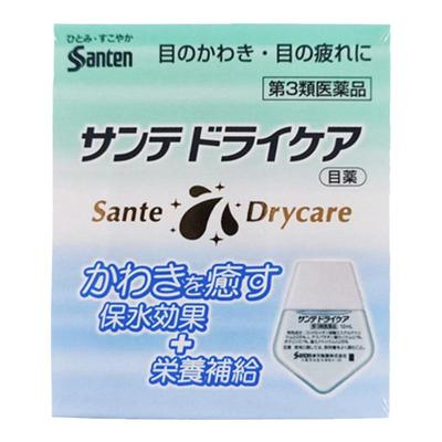 日本Santen参天泪液辅助眼药水12ml补充泪液缓解眼干涩疲劳滴眼液