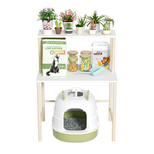 猫爬架猫窝猫砂盆上方置物架多层宠物用品猫粮收纳阳台阶梯花架子