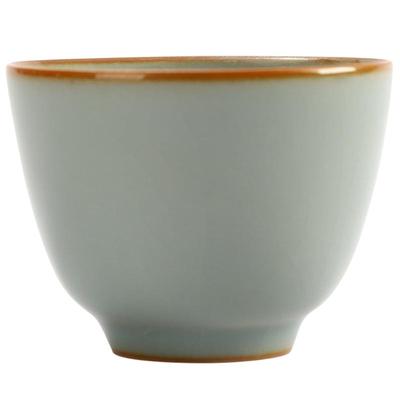 东茗堂中式汝窑茶杯高档主人杯