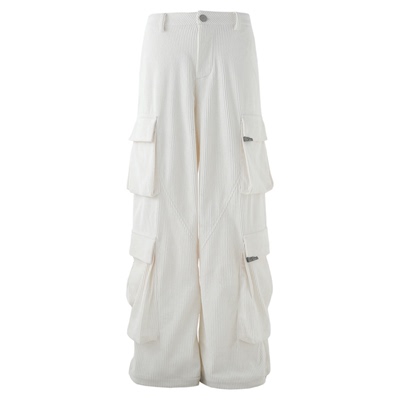 BJHG灯芯绒工装裤冬季美式长裤