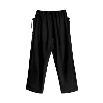 DUEECHEN抽皱腰立体口袋长裤