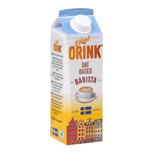 【1L】ORINK奥力刻瑞典进口咖啡大师燕麦奶0乳糖植物奶燕麦奶1L