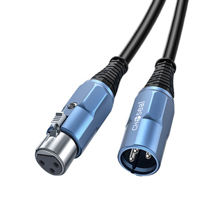 秋叶原话筒专用卡农线三芯降噪卡侬线公对母音频xlr麦克风延长线