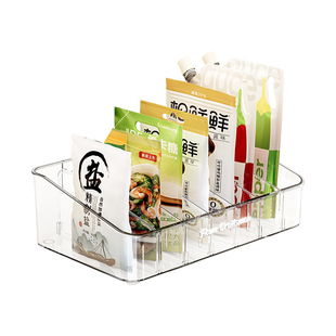 调料罐收纳盒台面调味盐袋装多格调料盒家用厨房置物架香料收纳架