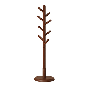 实木衣架落地挂衣架卧室衣帽架房间家用立式床尾置衣架次净衣服架