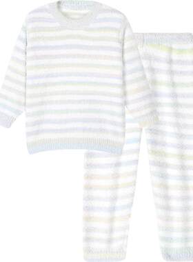 久岁伴女童秋冬新款家居服套装