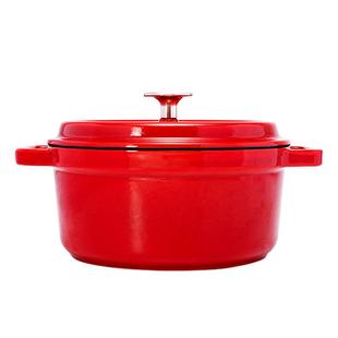 立德尔珐琅锅家用铸铁炖锅双耳汤锅电磁炉搪瓷锅煮汤锅焖烧锅煲汤