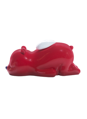 艺术家张占占 可米生活红色小熊饰品家居摆件开业礼品招财摆件