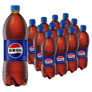 百事可乐原味汽水碳酸饮料900ml*12瓶家庭节日聚餐整箱装批发