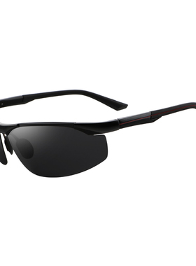 LIGTH铝镁墨镜男偏光遮阳太阳镜