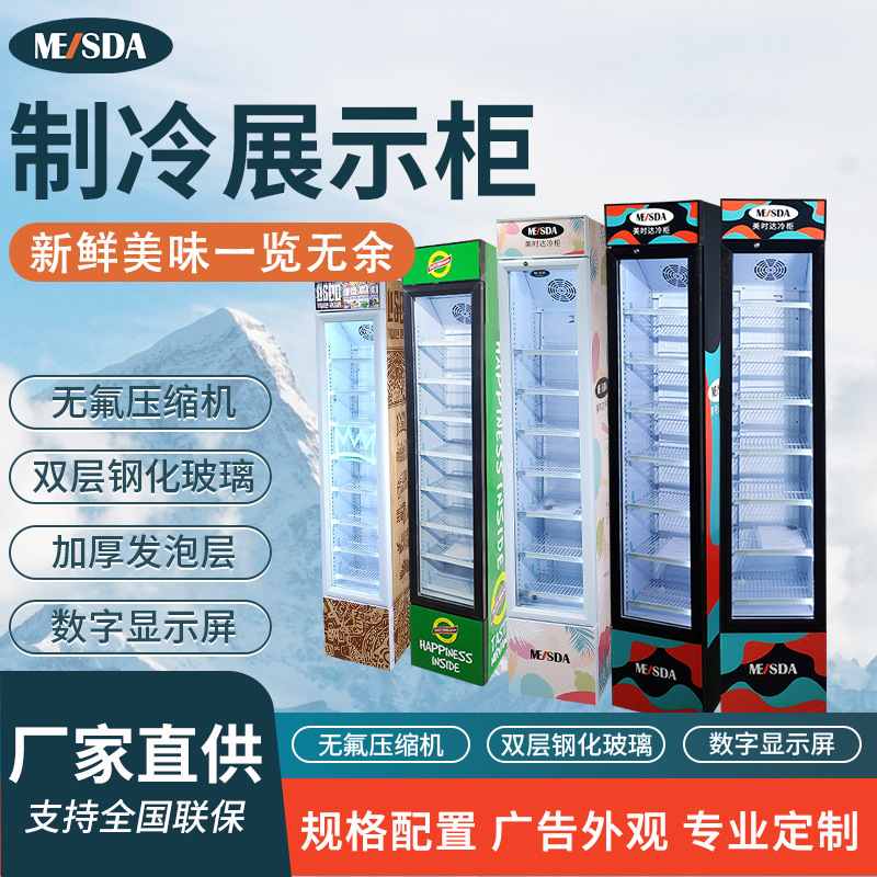 定制 SC105B冷藏展示柜 商用陈列柜 商用饮料制冷展示柜冷藏冰