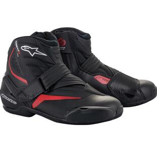 a星摩托车靴SMX-1 R V2防摔休闲通勤机车靴摩托鞋短途骑行短靴男