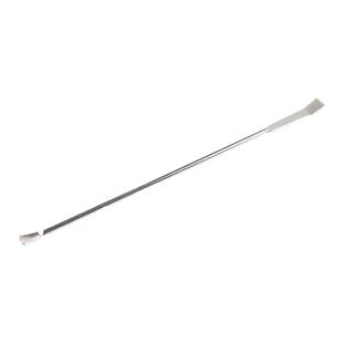 304不锈钢微量药勺药刮实验室双头U型3*1小药勺核磁管药勺薄药匙