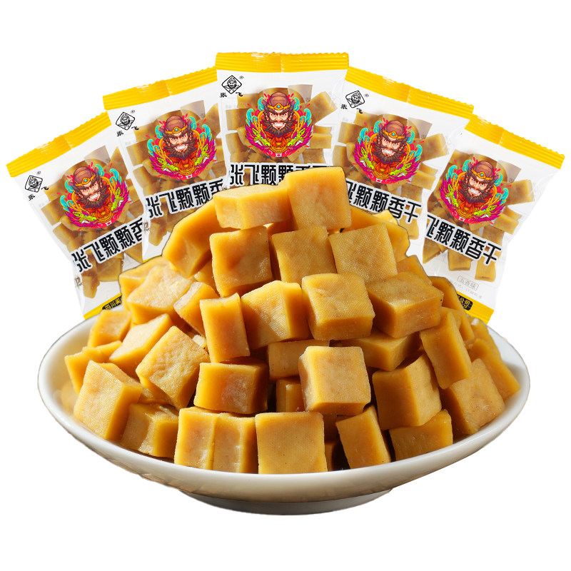 张飞颗颗香干干香有嚼劲