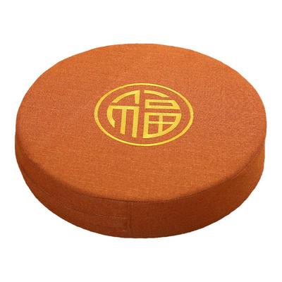 亚麻蒲团坐垫榻榻米地板坐垫蒲团