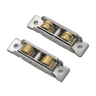 老式塑钢门窗户轨道滑轮778088型不锈钢纯铜滑轮推拉移门玻璃滚轮