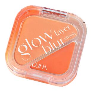 【新色号上市】爱敬LUNA露娜双色柔焦腮红粉盘显色持久细腻