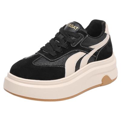 星期六2025新款厚底松糕板鞋女款