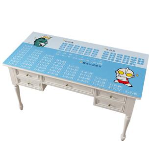 学生书桌垫写字台垫99九九乘法口诀表拼音儿童皮革桌布学习专用