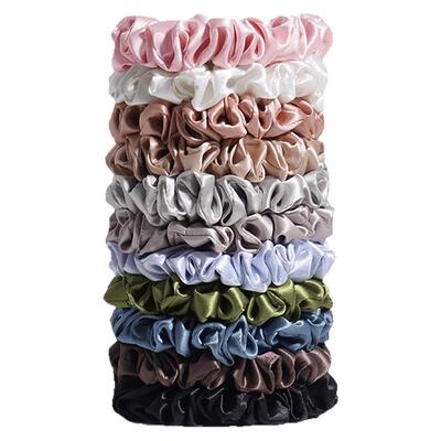 蚕花宝宝发圈真丝桑蚕丝头绳皮筋