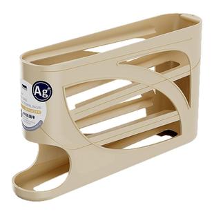 滚动鸡蛋收纳盒厨房多层斜口自动滚蛋器冰箱侧门鸡蛋托专用保鲜盒