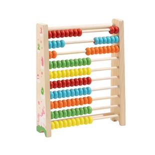 小学生算盘计数加减法算术神器珠心算珠算10档5珠五铢幼儿园专用一年级算珠数学玩具儿童启蒙早教蒙氏教具