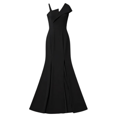 鱼尾晚礼服女新款高级感轻奢小众长款修身显瘦宴会法式吊带连衣裙