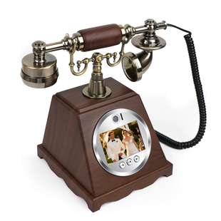 128G高清拍照视频留言簿聚会生日婚礼2K视频录影祝福留言电话机