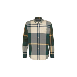Barbour Renford OS Tartan男士宽松格纹衬衫