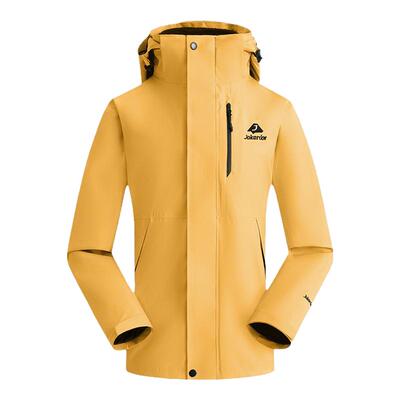 【骆驼同款】黄色超好看冲锋衣