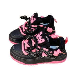 回力小众设计厚底二棉鞋女冬季加绒爆款百搭休闲板鞋子ins潮超火