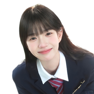 漫画刘海假发女自然前额真发头顶隐形无痕张元英同款齐刘海假发片