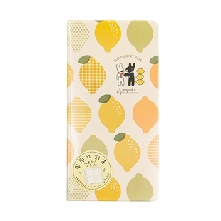 晨光 卡斯波和丽莎柠好萌 周计划本硬壳88页95X190mm记录打卡手账中小学生书写小巧便携本册PB0027文具