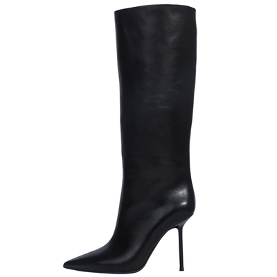 设计师高跟专柜女士长筒靴女