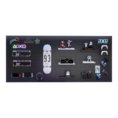 电竞墙上洞洞板收纳架【可定制】