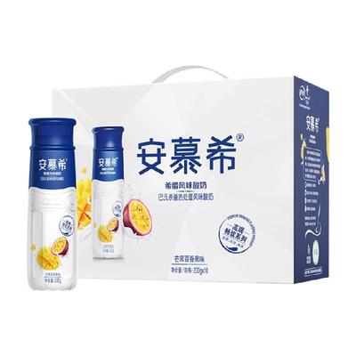 安慕希芒果百香果酸奶10瓶