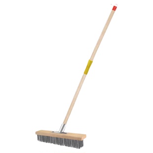 不锈钢钢丝刷地板刷子清洁刷洗地扫把去青苔长柄钢刷清洁神器刷子