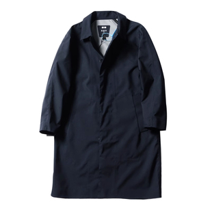 令人惊叹 无缝压胶工艺 日线春季男女情侣防雨水中长风衣夹克外套