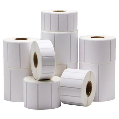 可移热敏合成不干胶标签