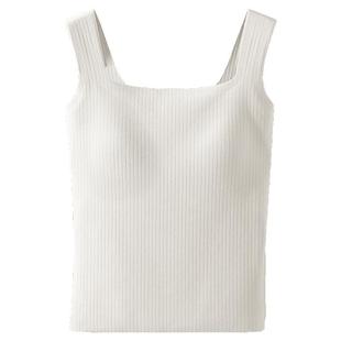 保暖背心文胸一体式秋冬季2023新款加绒带胸垫无痕内搭女士款内衣