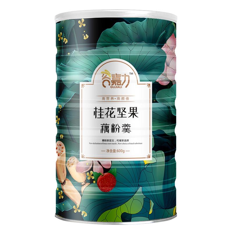 桂花坚果藕粉羹西湖罐装
